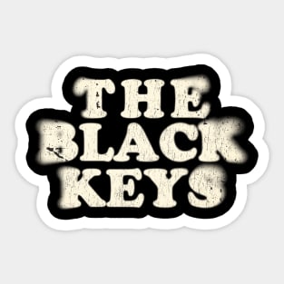 the black keys - noise type Sticker